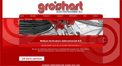 Desktop Screenshot of groshartelektro.nl